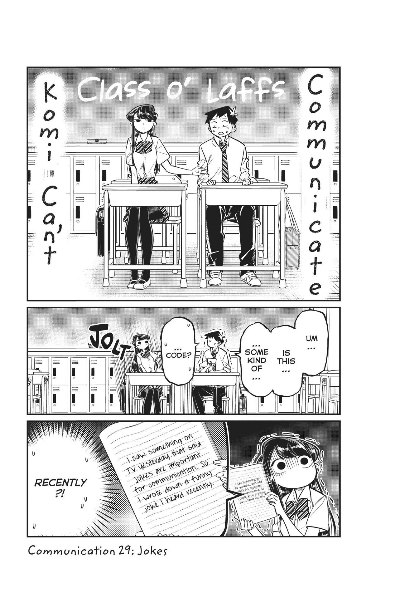 Komi Can’t Communicate, Chapter 29 image 3